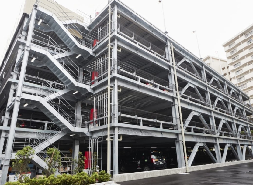 日の丸交通_葛西営業所_駐車場