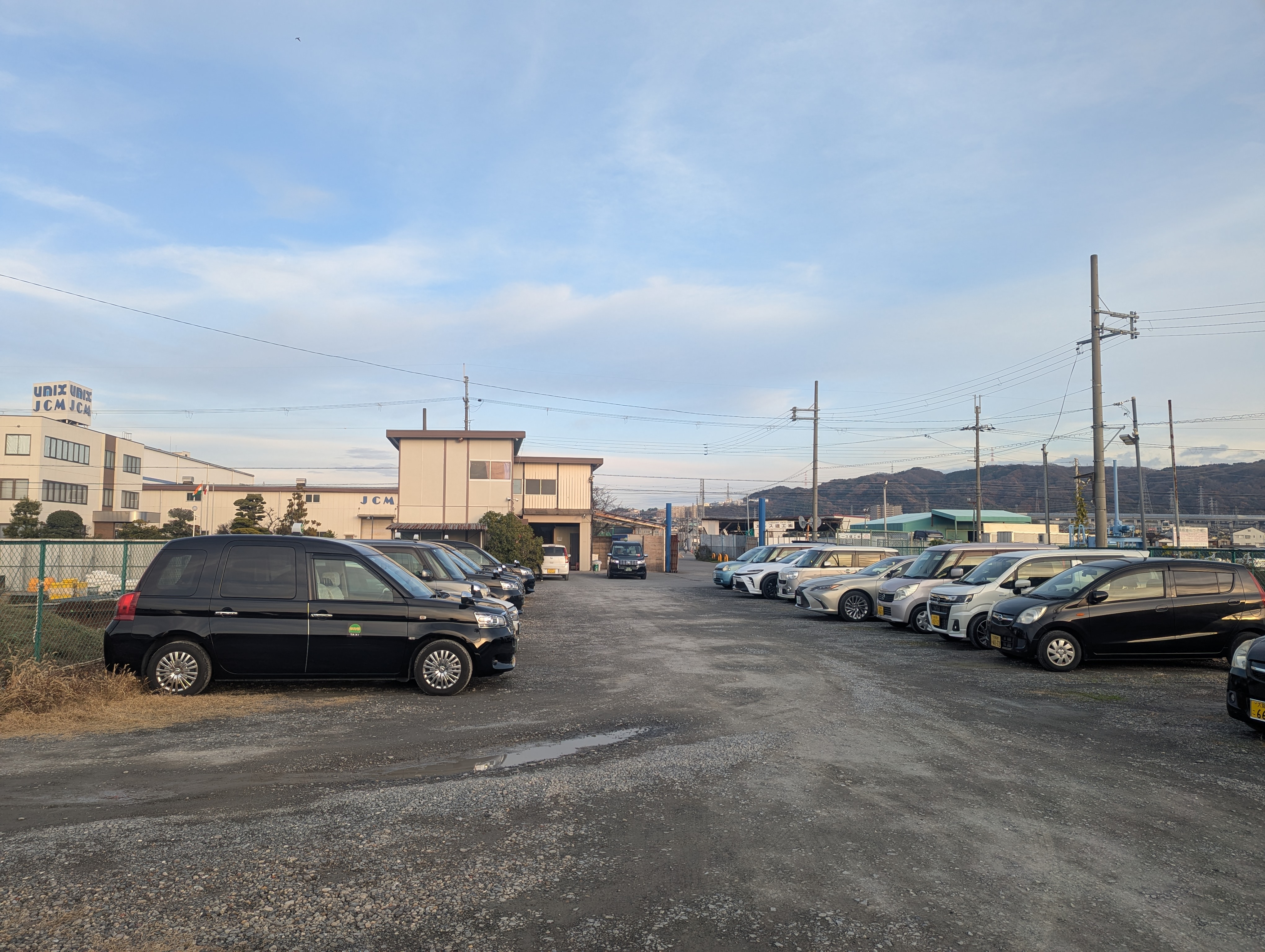 タカラ交通の駐車場