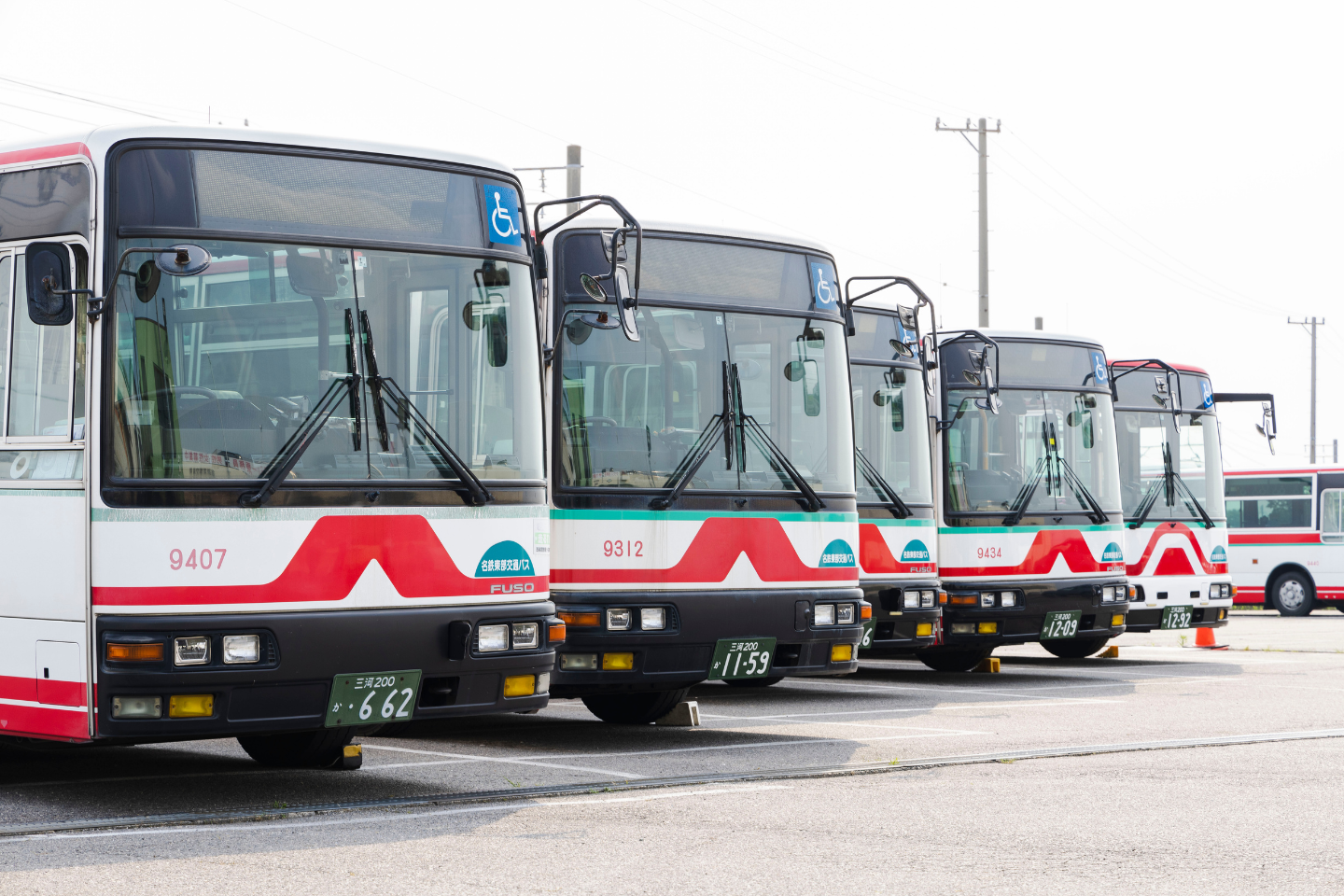 名鉄東部交通のバス車両