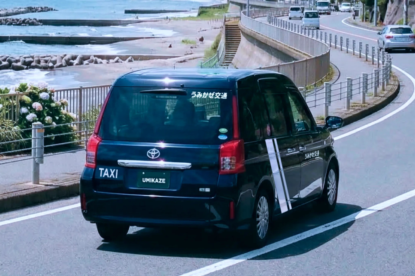うみかぜ交通のタクシー車両(イメージ)